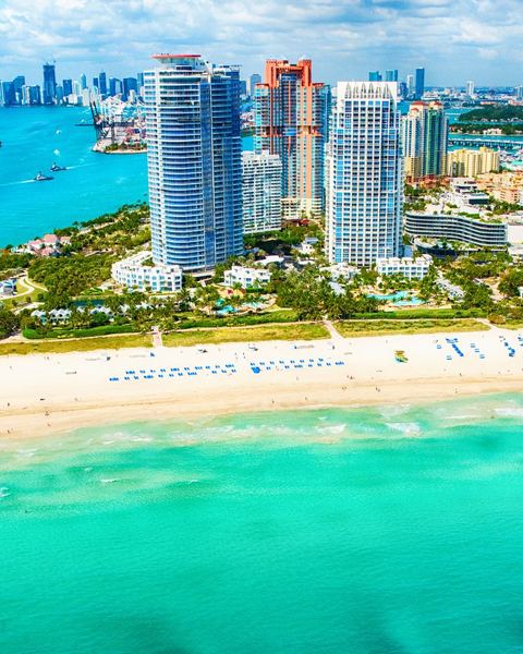Miami Beach shoreline